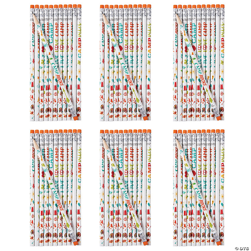 Bulk 144 Pc. Camping Pencils Oriental Trading