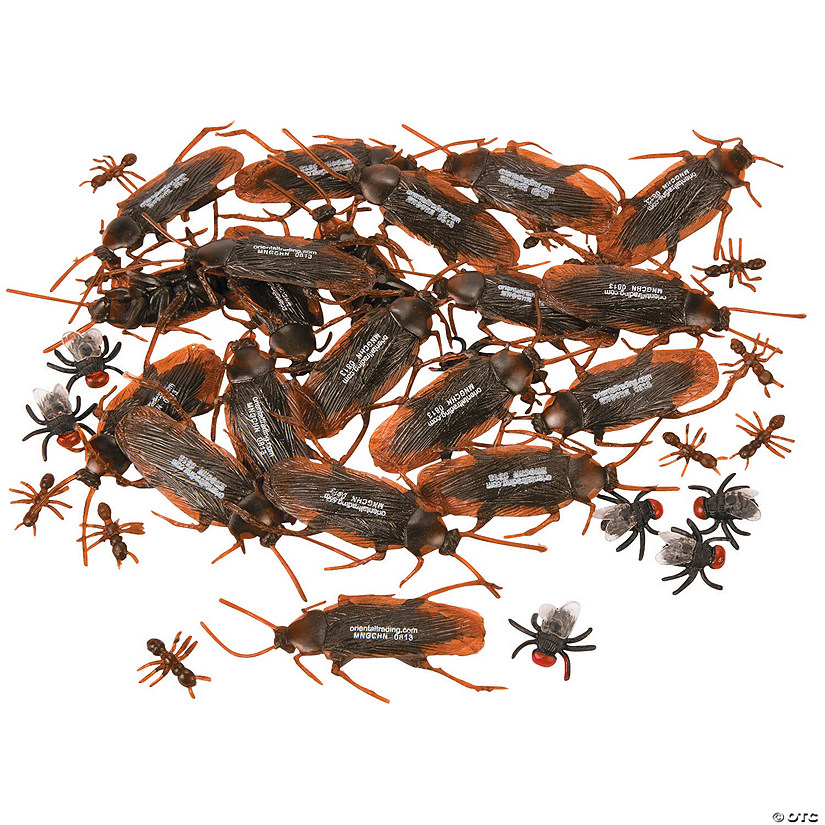 Bulk 144 Pc. Micro Realistic Bugs Image