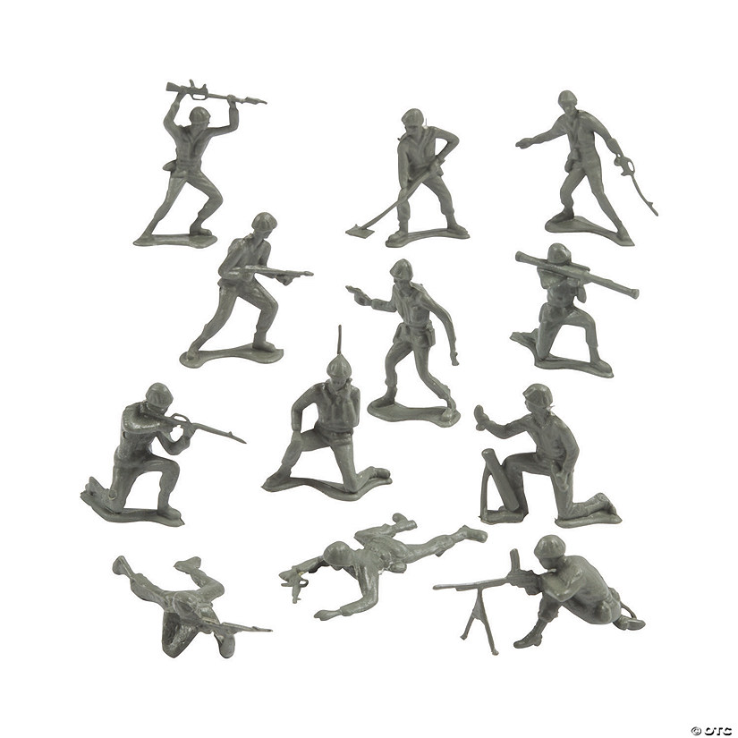 Bulk 144-Pc. Mini Plastic Army Men Assortment Image