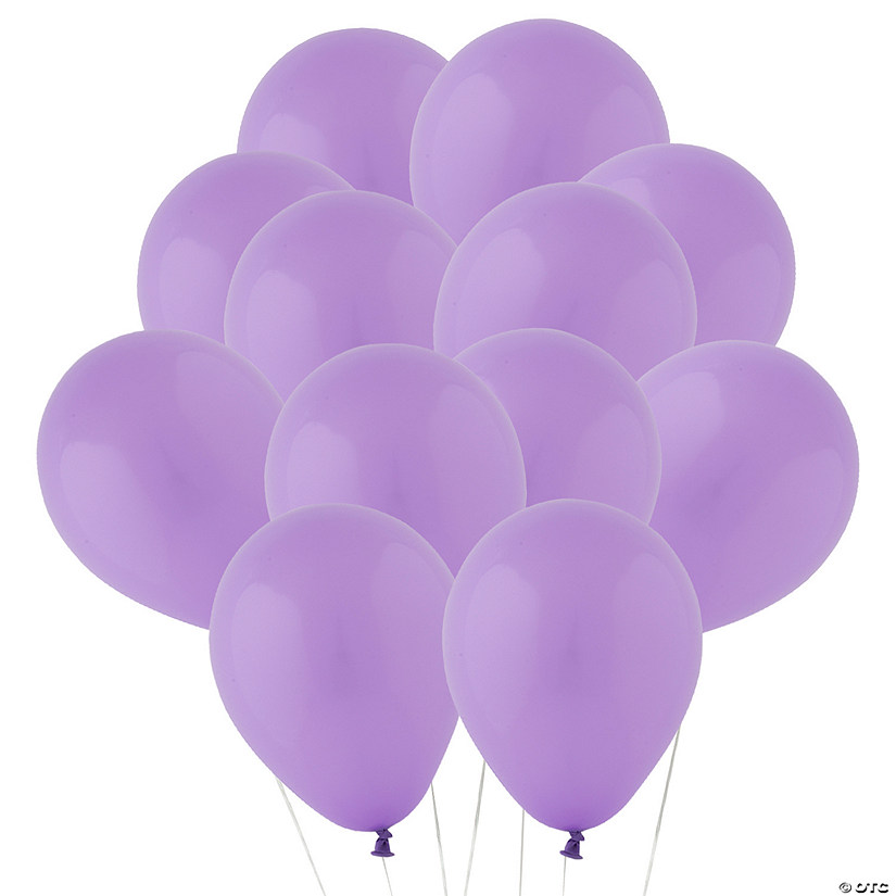 Bulk  144 Pc. Purple 5" Latex Balloons Image