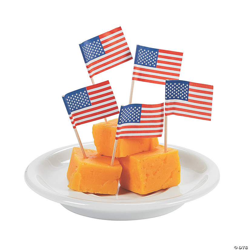 Bulk  144 Pc. USA Flag Picks Image