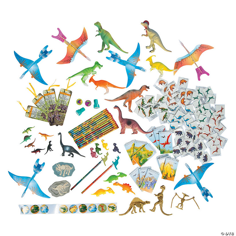 Bulk 150 Pc. Super Dinosaur Toy Assortment Image