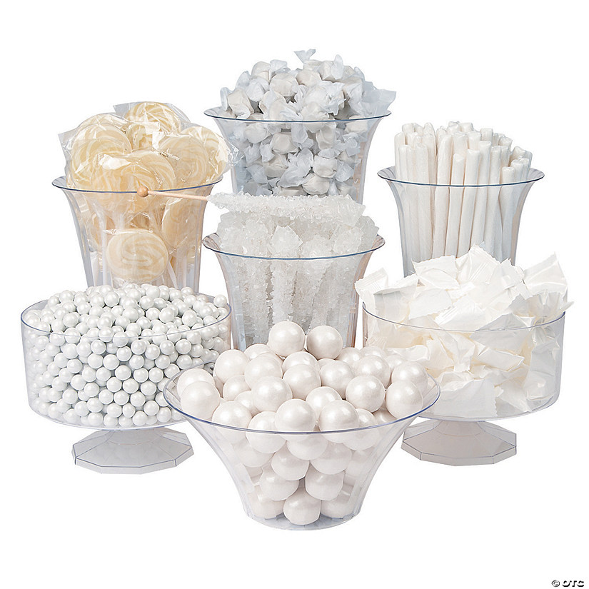 Bulk 1698 Pc. White Candy Buffet Assortment Image