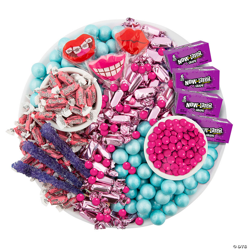 Bulk 1806 Pc. Pink Birthday Candy Charcuterie Board Image