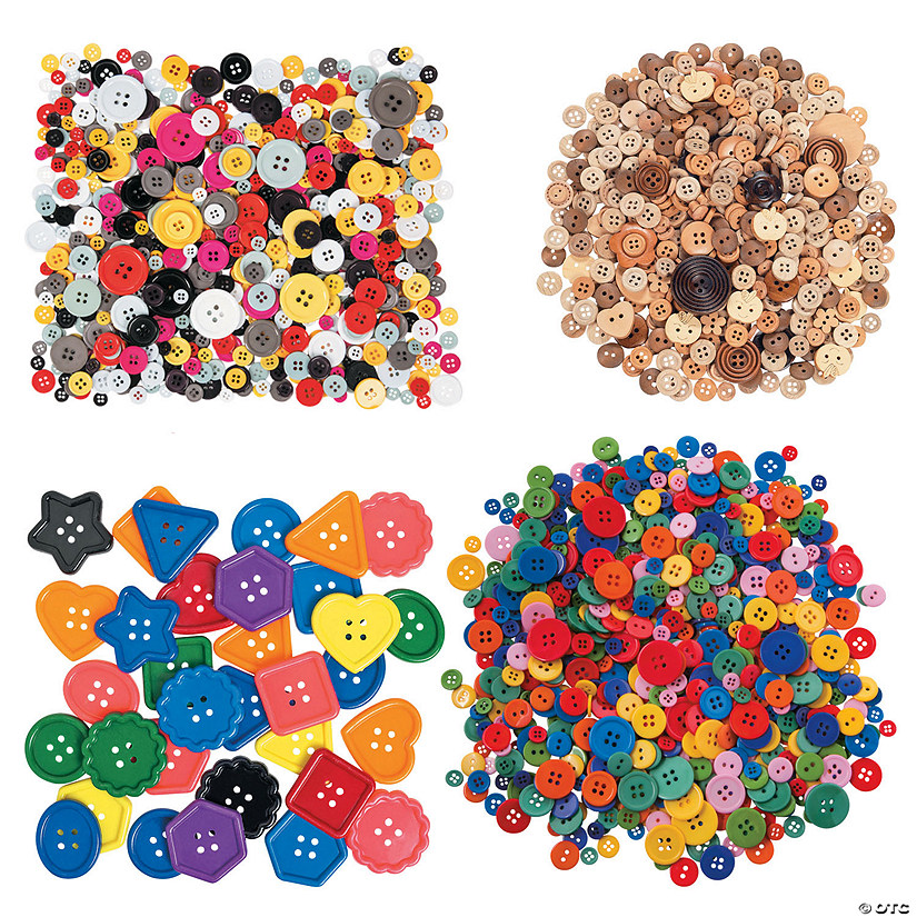 Bulk 1995 Pc. Makerspace Button Assortment Image