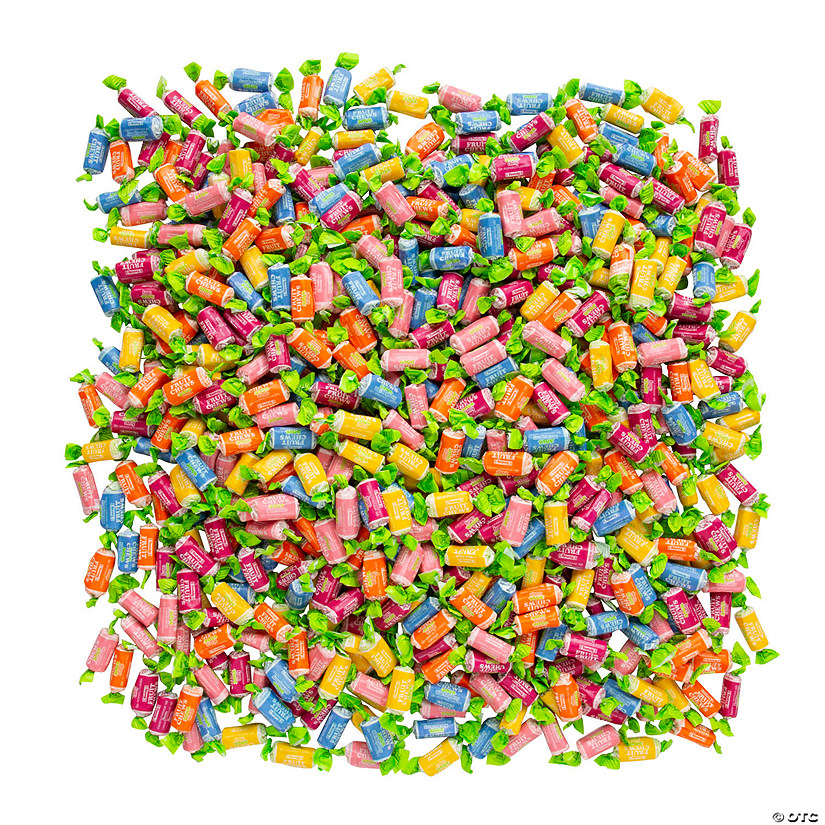 Bulk 2058 Pc. Tootsie Fruit Chews<sup>&#174;</sup> Sour Midgees Candy (30 lbs.) Image