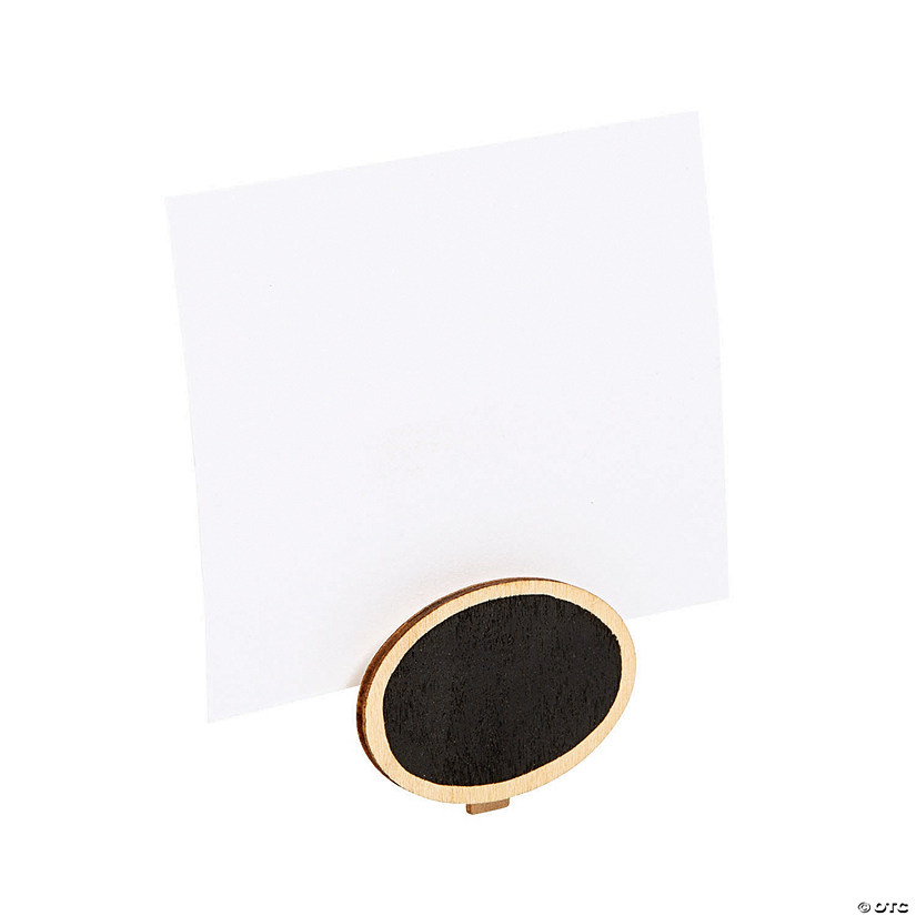 Bulk  24 pc. Chalkboard Label Clips Image