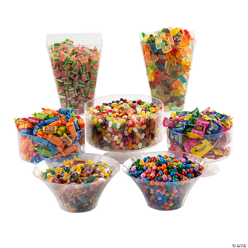 Bulk 3249 Pc. Branded Rainbow Candy Buffet Image