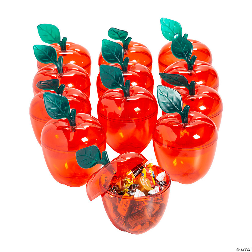 Bulk  36 Pc. Red Apple Containers Image
