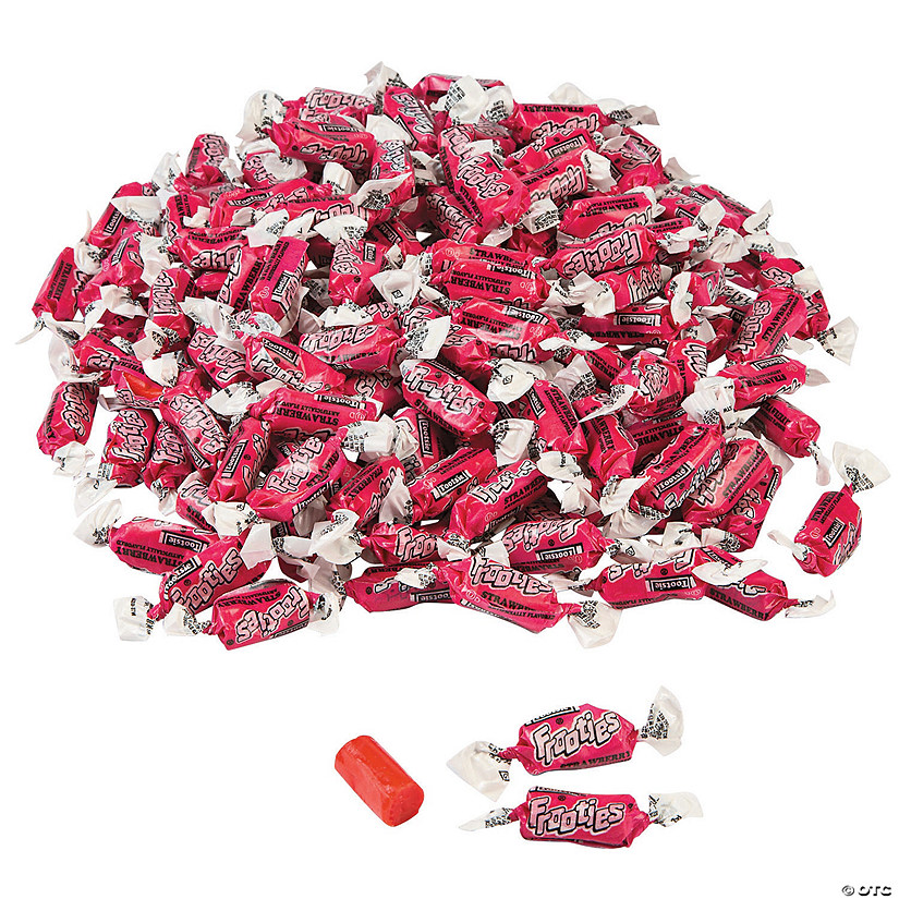 Bulk 360 Pc. Strawberry Mini Tootsie Roll<sup>&#174;</sup> Frooties<sup>&#174;</sup> Chewy Fruit Candy Image