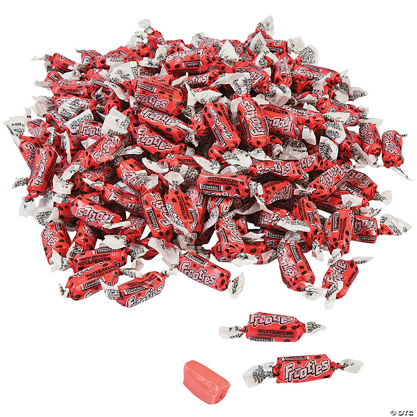Bulk 360 Pc. Watermelon Mini Tootsie Roll<sup>&#174;</sup> Frooties<sup>&#174;</sup> Chewy Fruit Candy Image