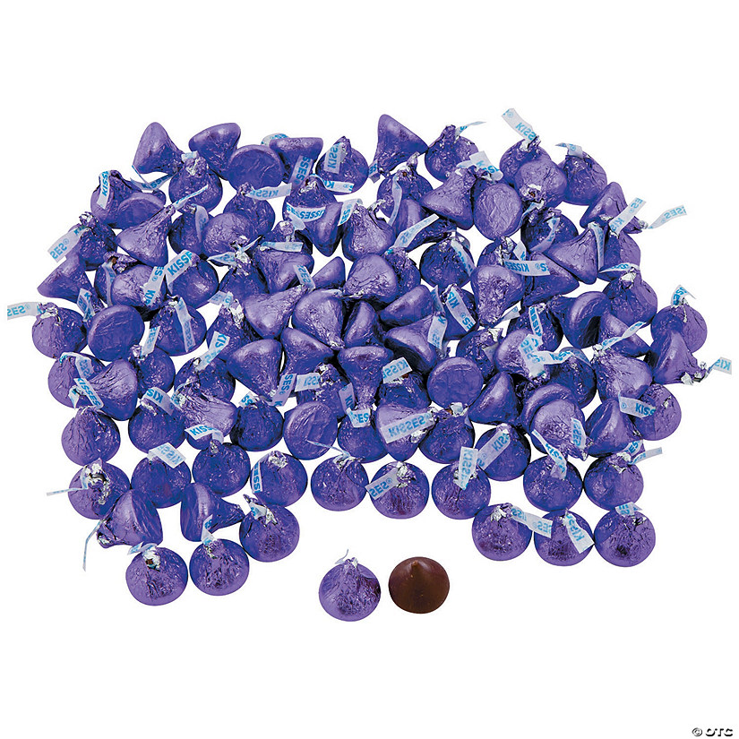 Bulk 400 Pc. Purple Hershey&#8217;s<sup>&#174;</sup> Kisses<sup>&#174;</sup> Chocolate Candy Image