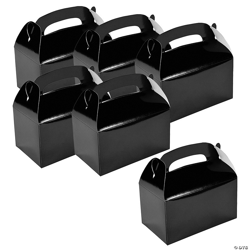 Bulk 48 Pc. Black Favor Boxes Image