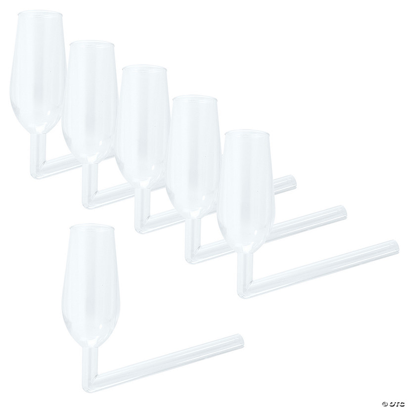 Bulk 48 Pc. BPA-Free Plastic Champagne Flute Shooters Image