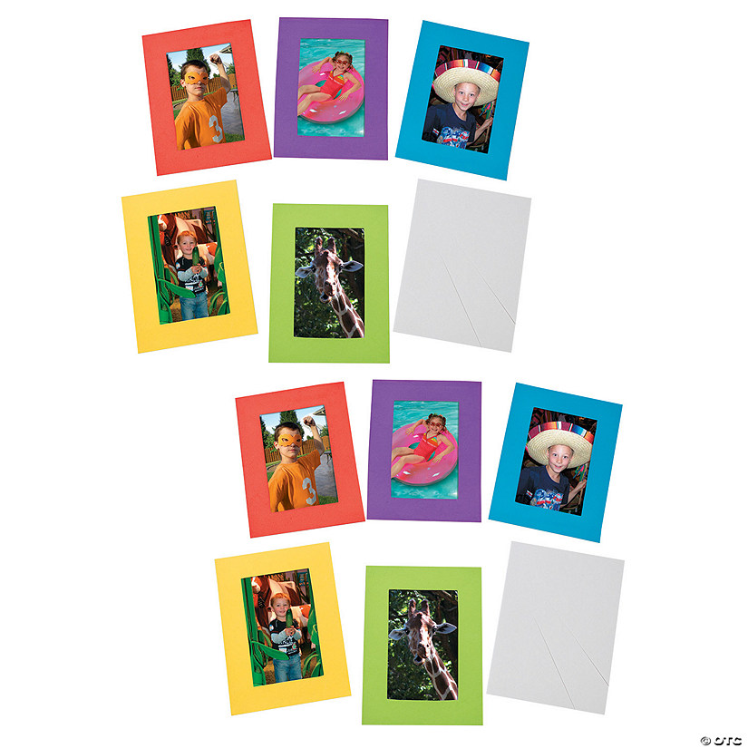 Bulk 48 Pc. Bright Picture Frames Image