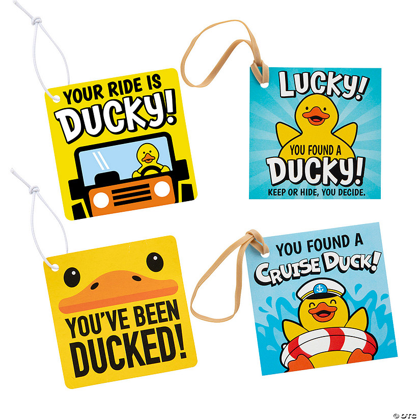 Bulk 48 Pc. Duck Cards Kit Image