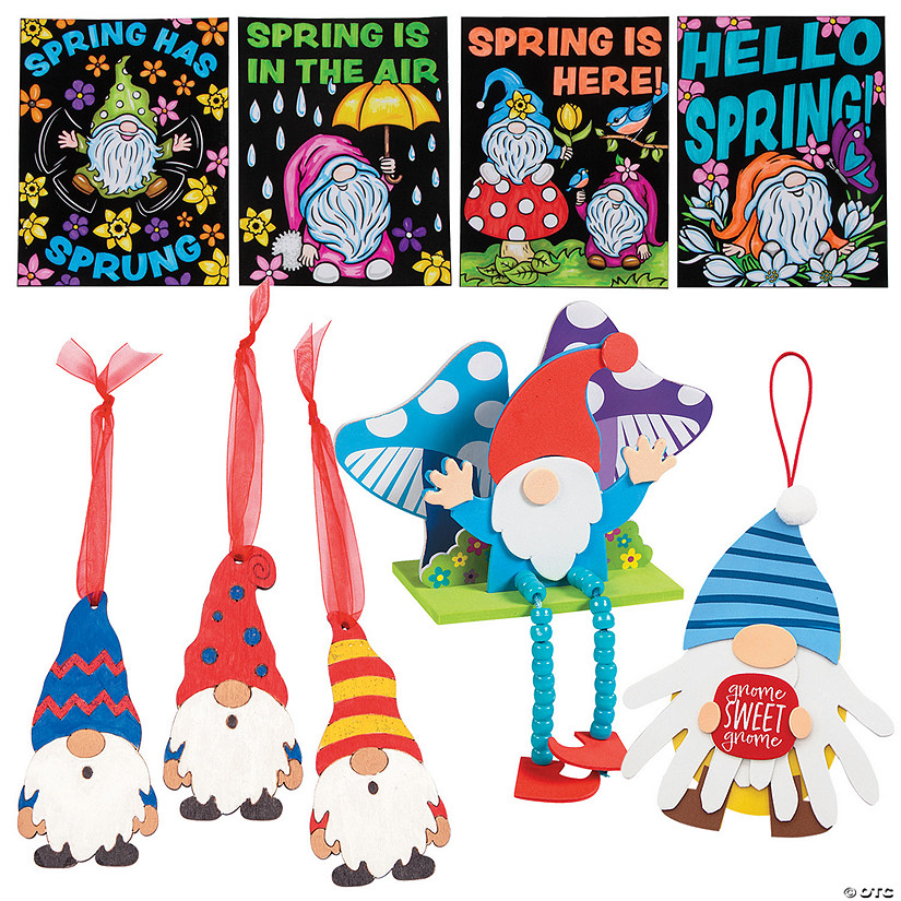 Bulk 48 Pc. Gnome Craft Kit Assortment Image