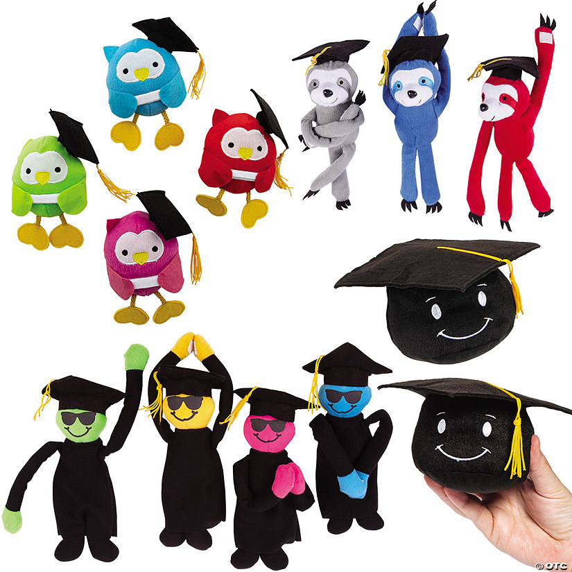 Bulk 48 Pc. Graduation Stuffed Giveaway Kit Oriental Trading