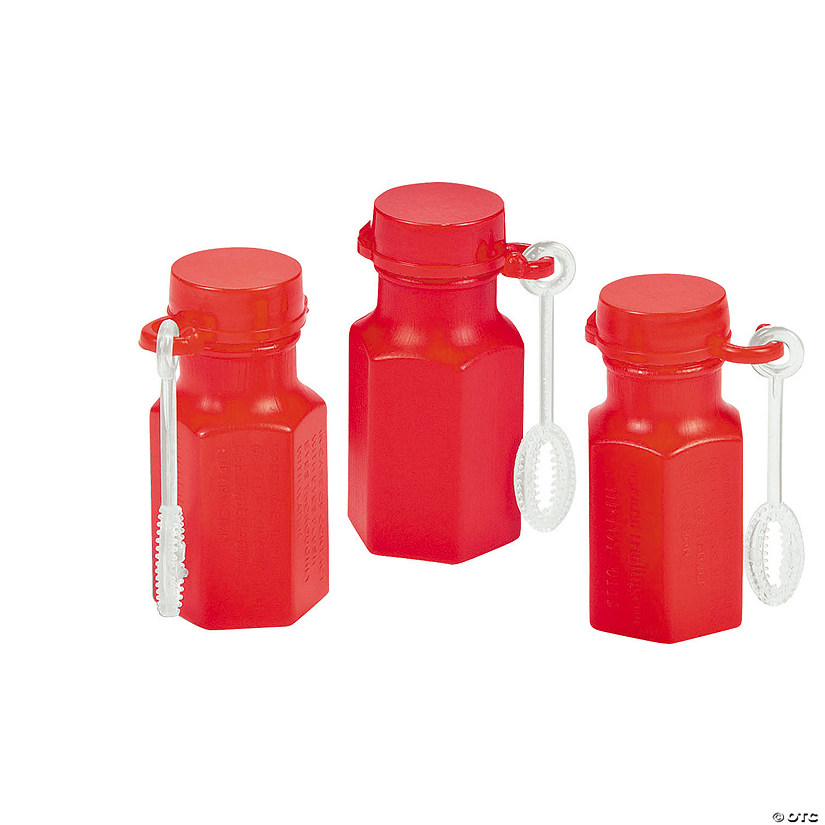 Bulk 48 Pc. Hexagon Mini Bubble Bottles Oriental Trading