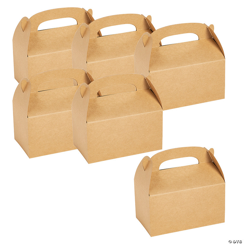 Bulk 48 Pc. Kraft Favor Boxes