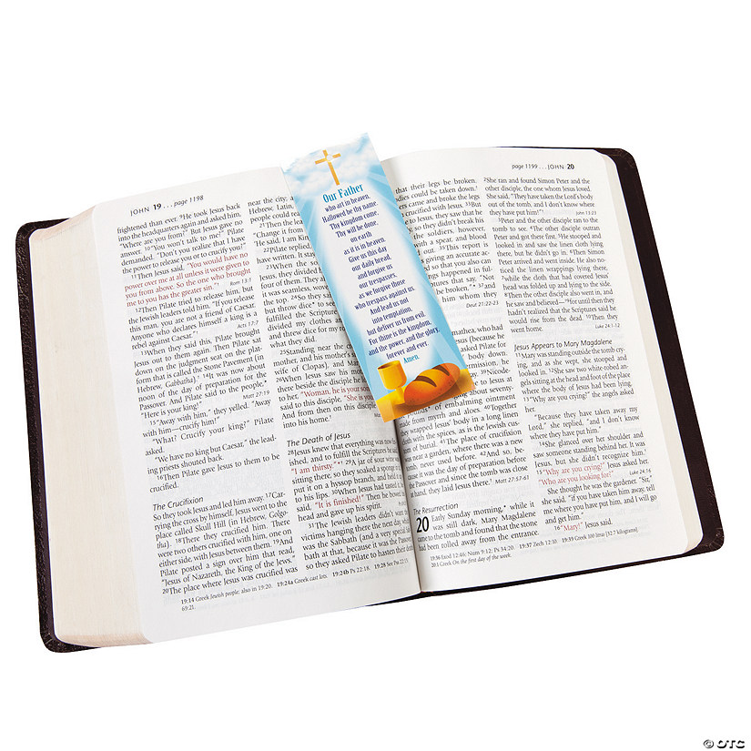 Bulk  48 Pc. Lord's Prayer Bookmarks Image