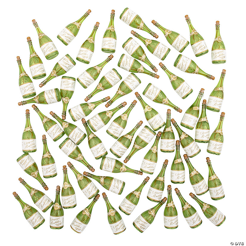 Bulk 48 Pc. Mini Champagne Bubble Bottles Image