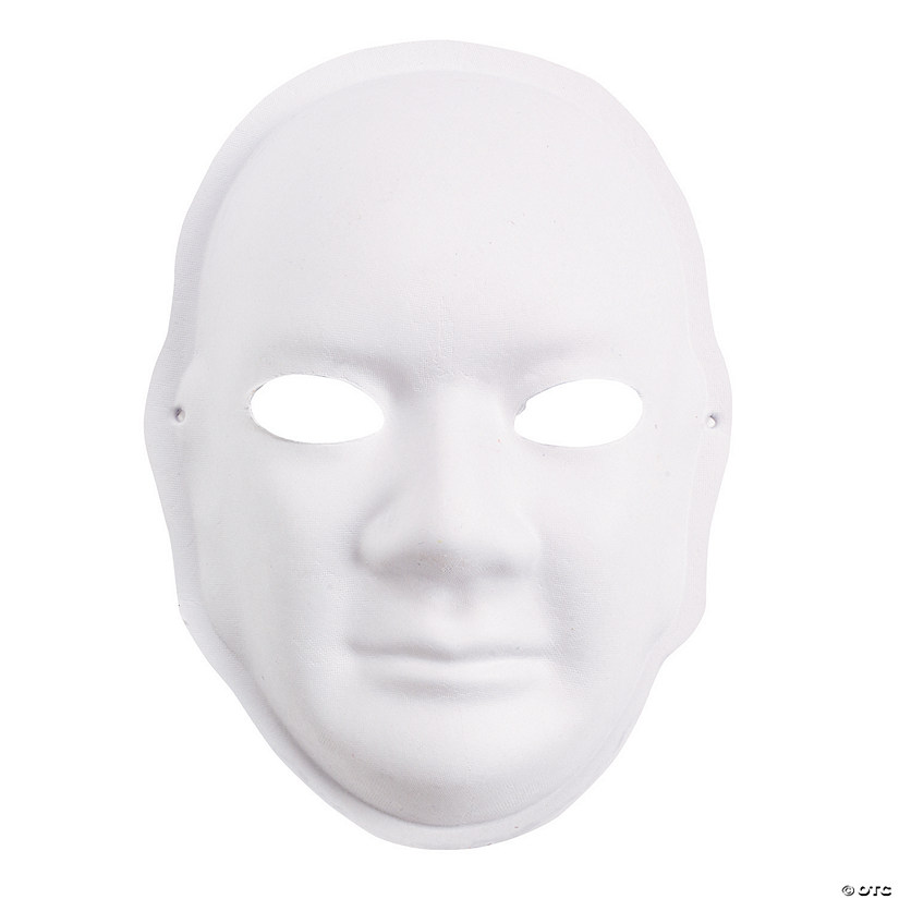 Bulk 48 Pc. Papier-M&#226;ch&#233; DIY Masks Image