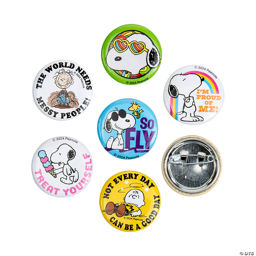 Bulk 48 Pc. Peanuts<sup>&amp;#174;</sup> Mini Buttons Image