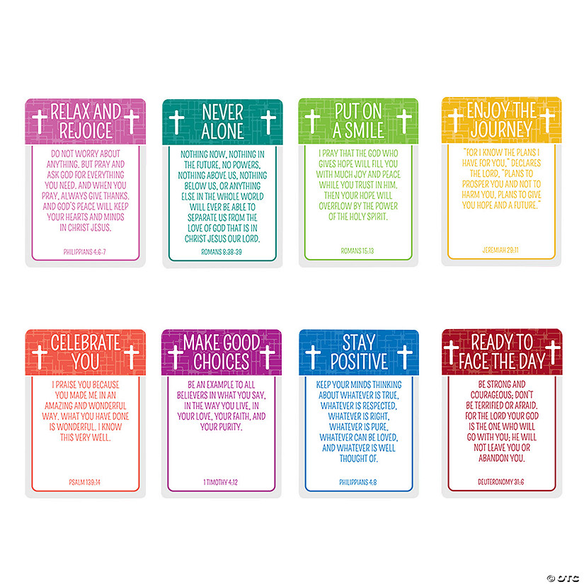 Bulk 48 Pc. Prayers to Share Encouragement Cards Oriental Trading