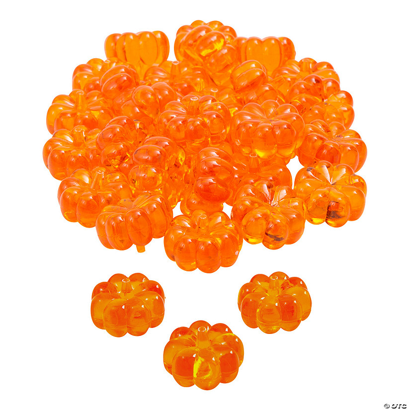 Bulk 48 Pc. Pumpkin Table Tossers Image