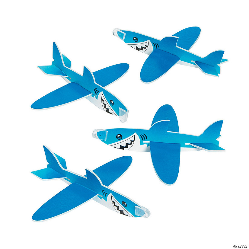 Bulk 48 Pc. Shark Gliders Image