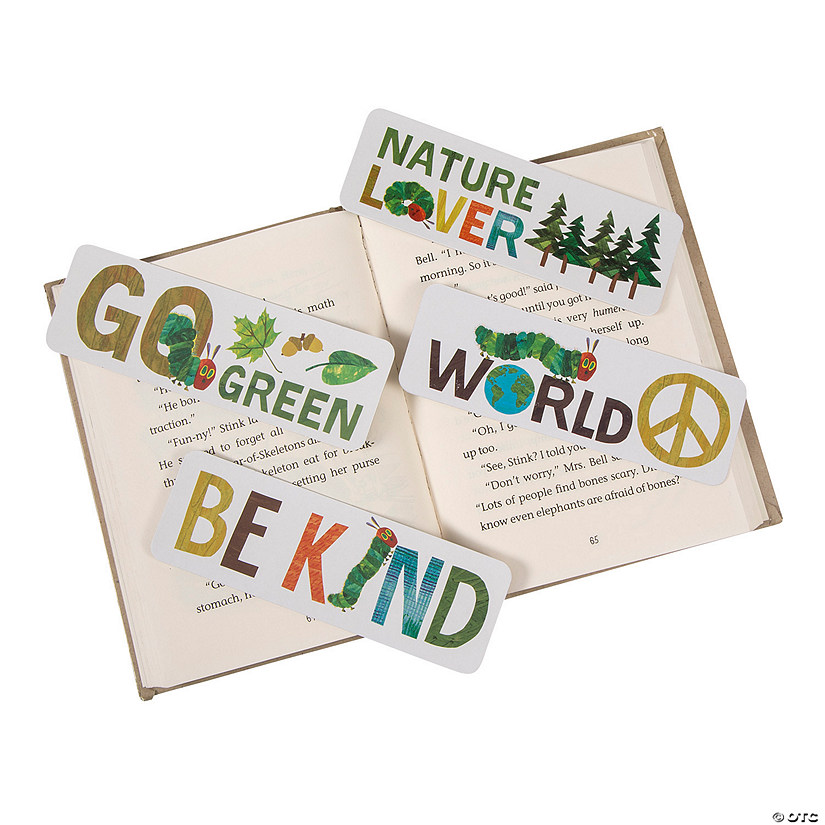 Bulk 48 Pc. World of Eric Carle Love Your Planet Bookmarks Image