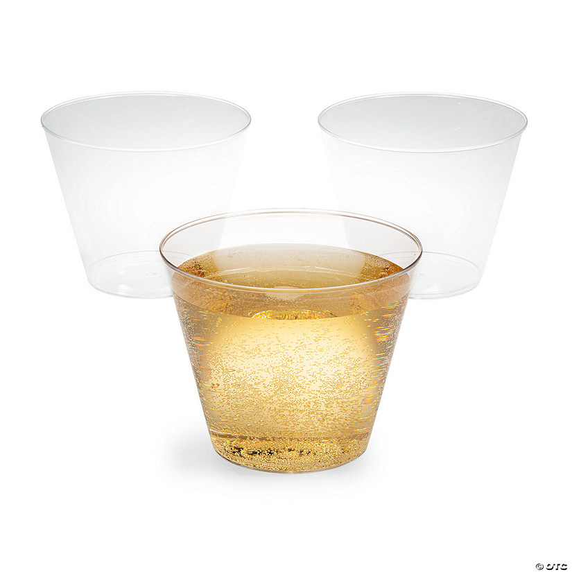 Bulk  50 Ct. Small Clear Plastic Cups Image