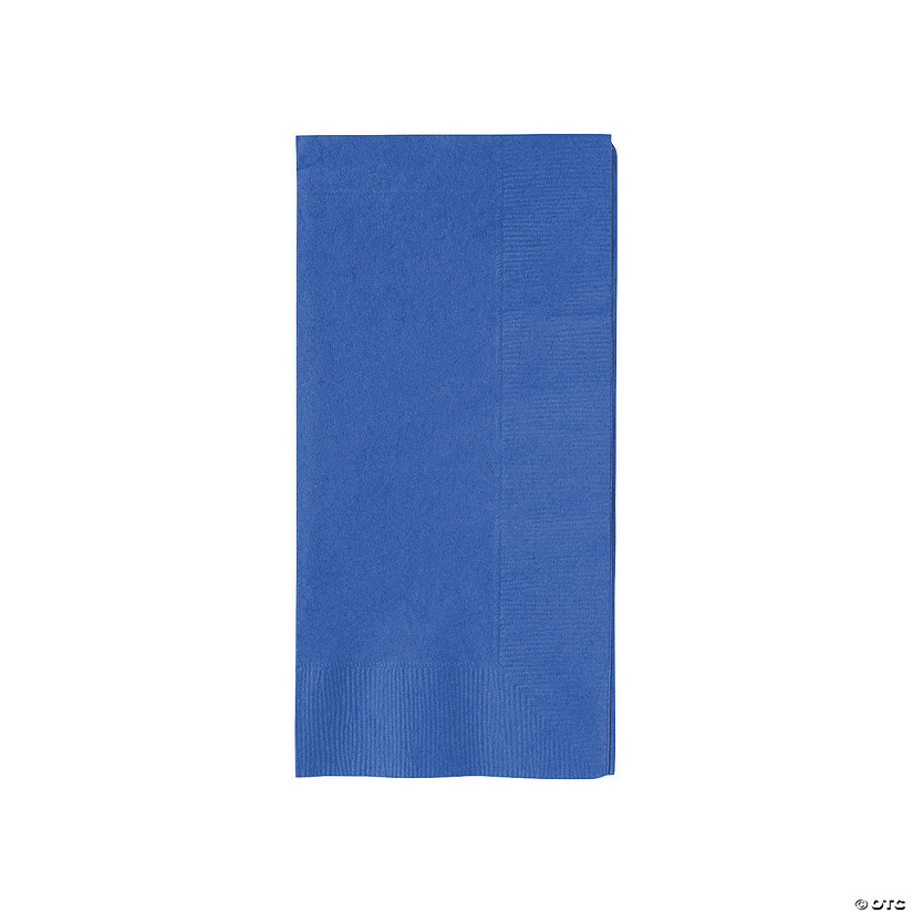 Bulk  50 Pc. Cobalt Blue Dinner Napkins Image