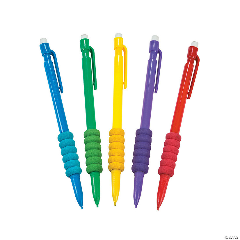 Bulk 50 Pc. Cushioned-Grip Mechanical Pencils Image