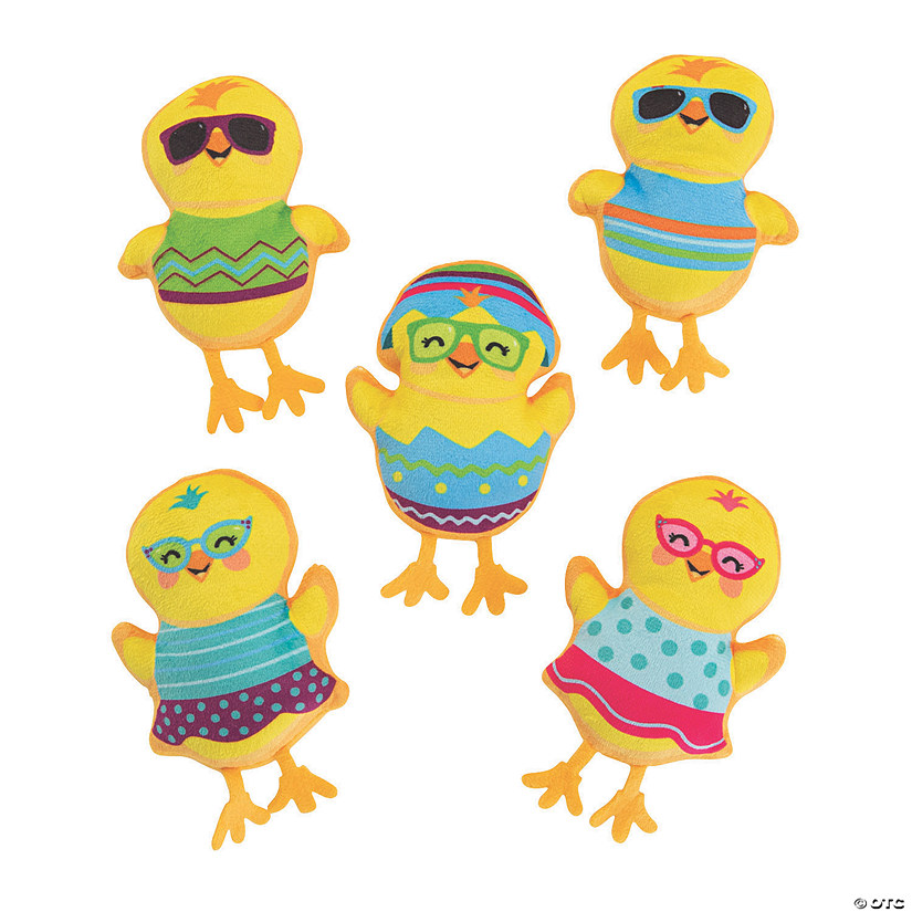 Bulk 50 Pc. Easter Stuffed Chicks Image