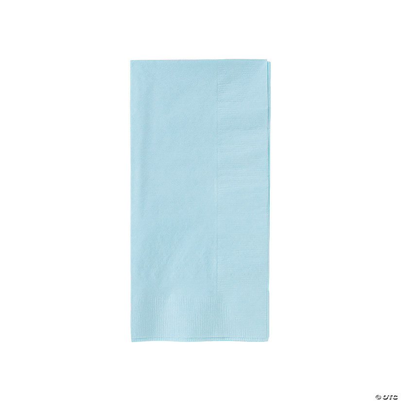 Bulk  50 Pc. Light Blue Dinner Napkins Image