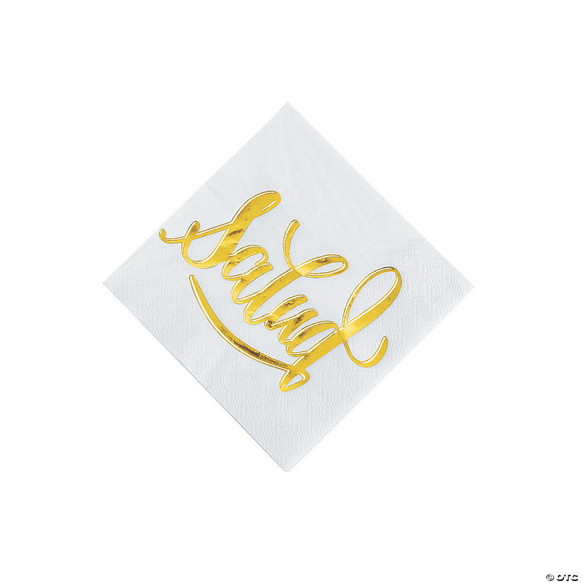 Bulk 50 Pc. Salud Beverage Napkins Image