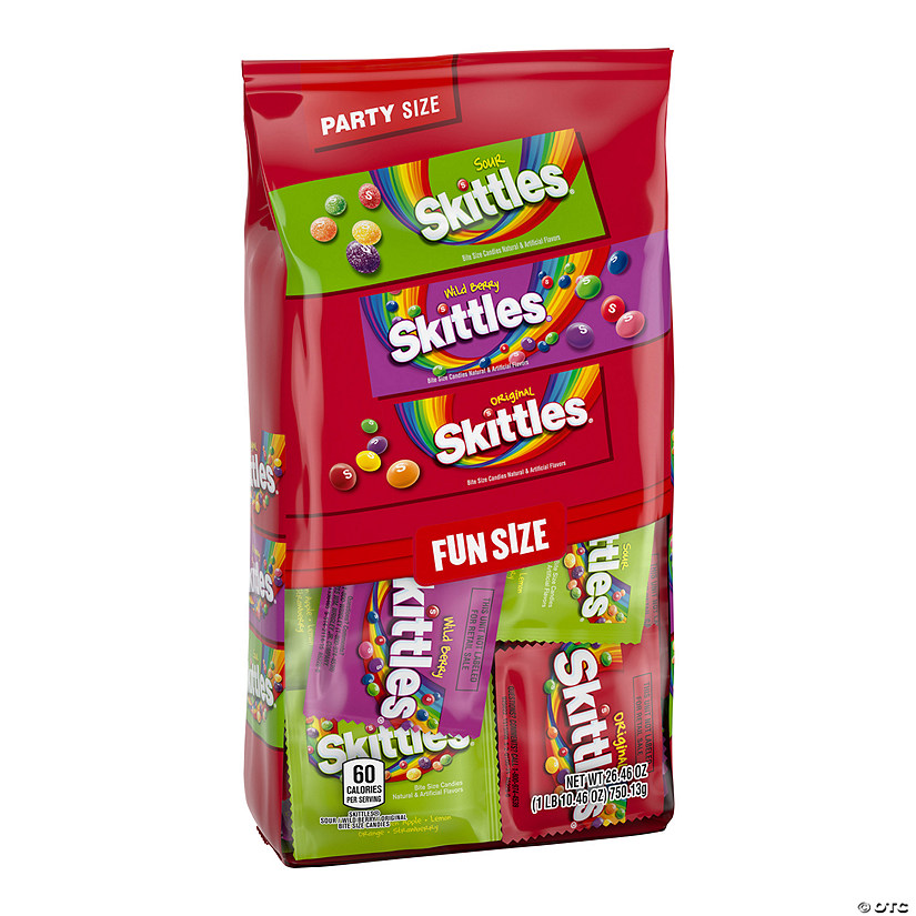 Bulk 50 Pc. Skittles<sup>&#174;</sup> Fun Size Variety Candy Mix - 26.46 oz. Image