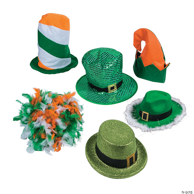 Bulk 50 Pc. St. Patrick&#8217;s Day Hat Assortment Image