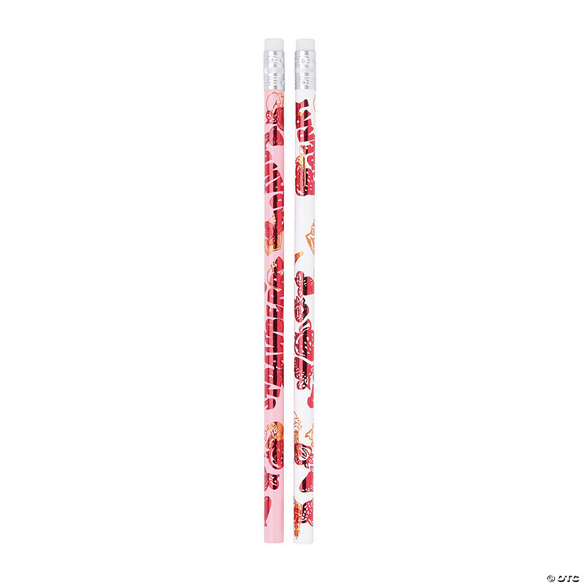 Bulk 50 Pc. Strawberry Scented Pencils Image