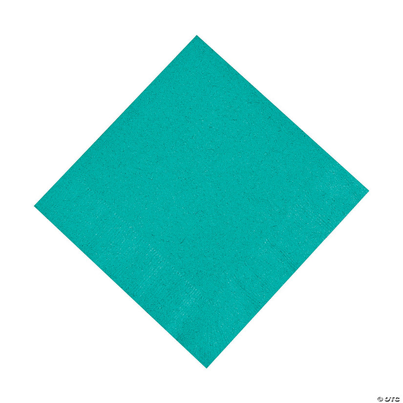Bulk 50 Pc. Teal Lagoon Luncheon Napkins Oriental Trading