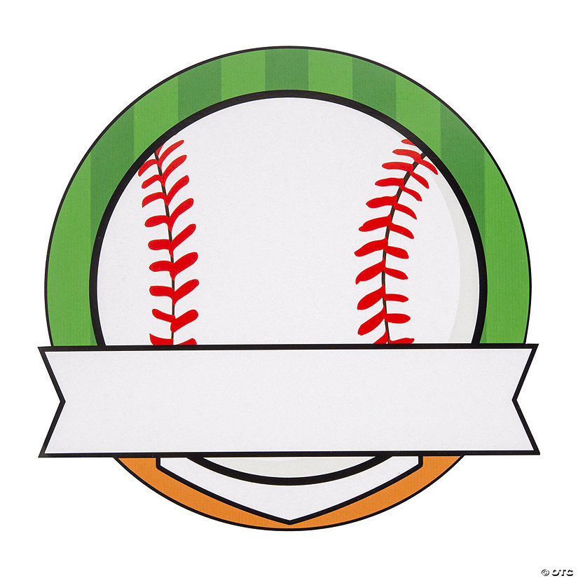 Bulk 50 Pc. Team Spirit Baseball Name Cutouts Image