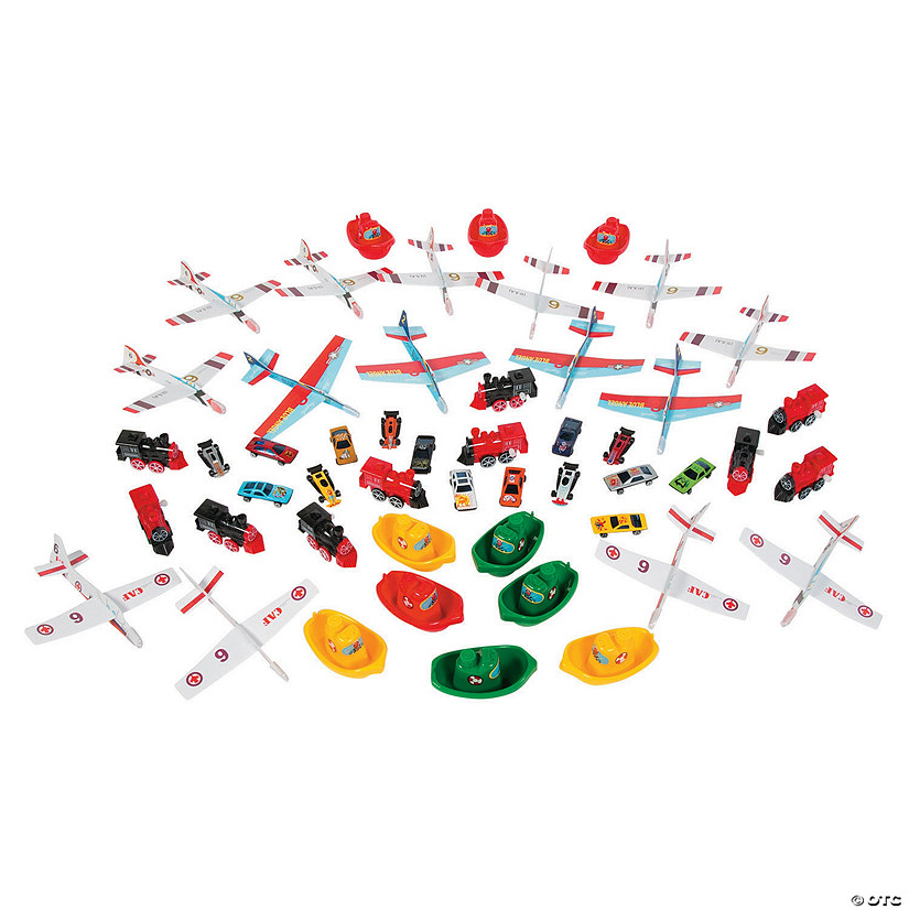Bulk 50 Pc. Vehicle Toy Assortment Image