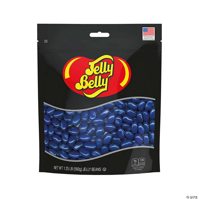 Bulk 500 Pc. Jelly Belly<sup>&#174;</sup> Blueberry Single-Color Jelly Beans Candy Image