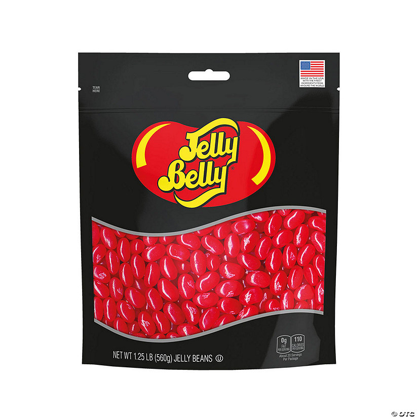Bulk 500 Pc. Jelly Belly<sup>&#174;</sup> Very Cherry Single-Color Jelly Beans Candy Image