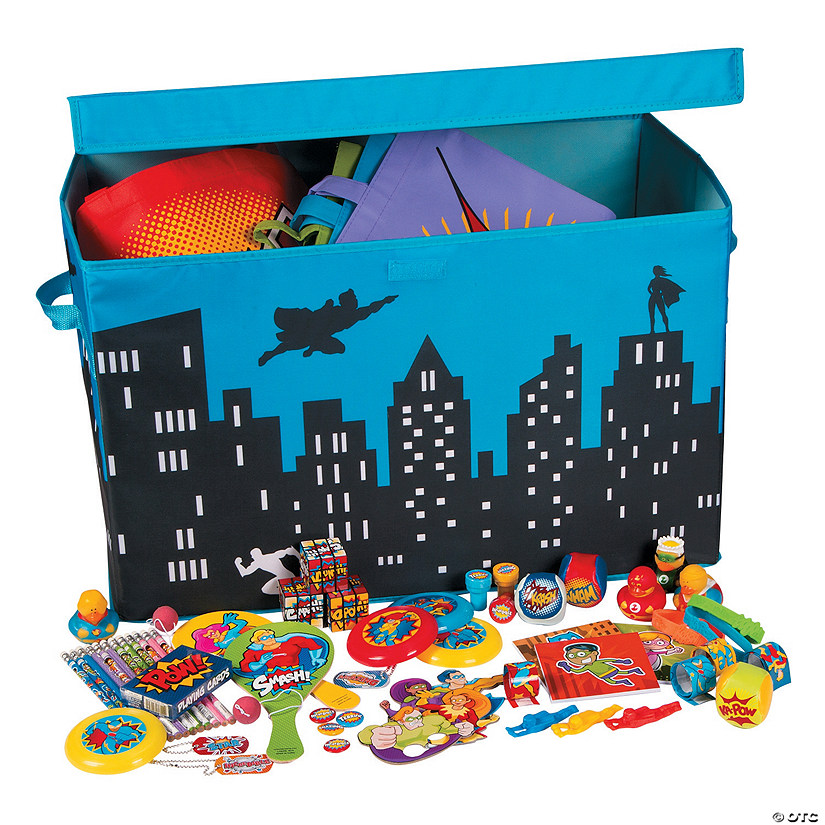 Bulk 500 Pc. Superhero Toy-Filled Chest Assortment Image