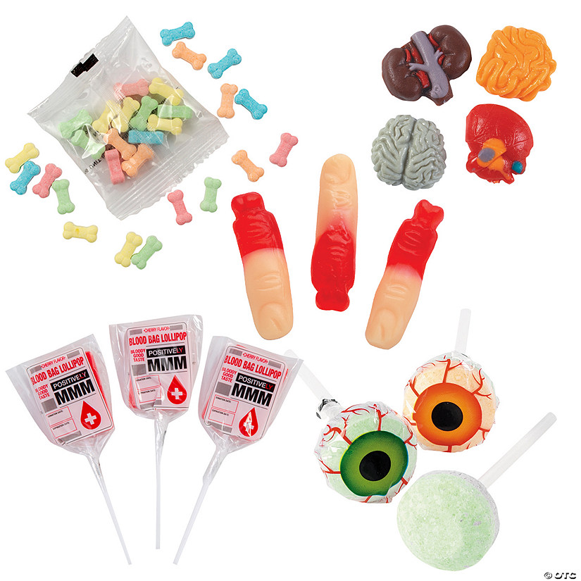 Bulk 531 Pc. Body Parts Halloween Candy Assortment Image