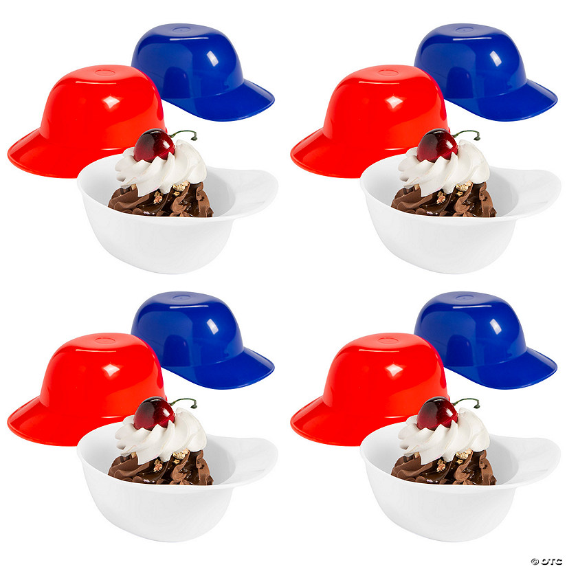 Bulk 60 Pc. Baseball Helmet Snack Bowls Image