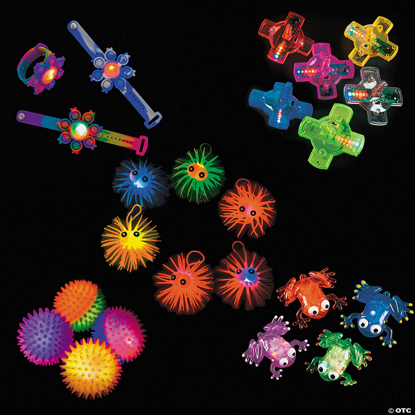 Bulk 60 Pc. Light-Up Toy Everyday Assortment Image